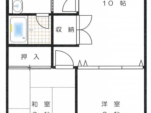 左右反転間取りになります(間取)